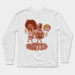 Mr. meat and Mr. sausage Wanted Long Sleeve T-Shirt